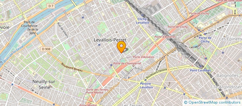 localisation de l'entreprise FUTURE ACTIVE MANAGEMENT à LEVALLOIS-PERRET