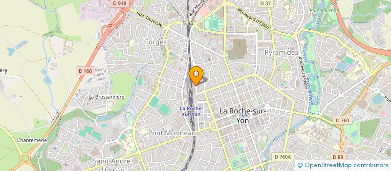 localisation de l'entreprise FUTURE BUSINESS SOFT à LA ROCHE-SUR-YON
