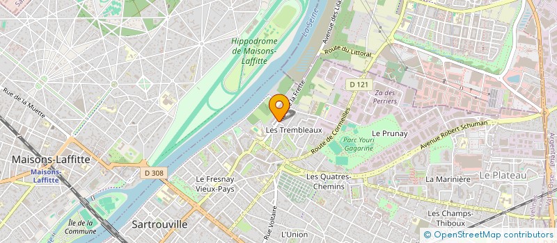 localisation de l'entreprise FUTURE ELEC  BESSANCOURT