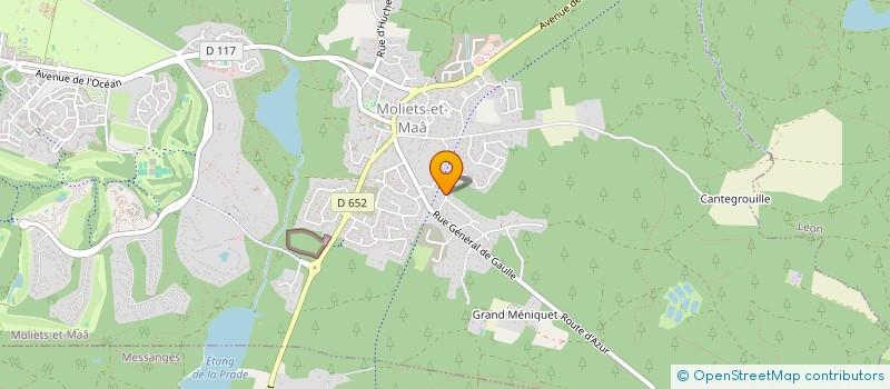 localisation de l'entreprise FUTURE ENERGY SOLAIRE LUE SARL  MOLIETS-ET-MAA