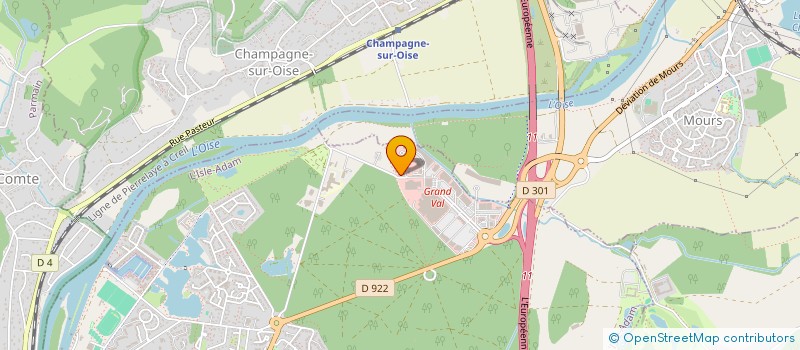 localisation de l'entreprise FUTURE FIRST  L'ISLE-ADAM