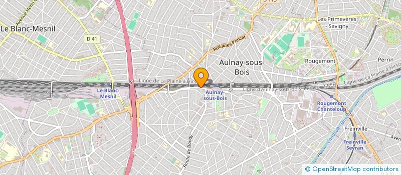 localisation de l'entreprise FUTURE FOOD à AULNAY-SOUS-BOIS