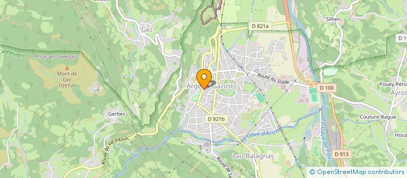 localisation de l'entreprise FUTURE INVESTMENT TD  ARGELES-GAZOST