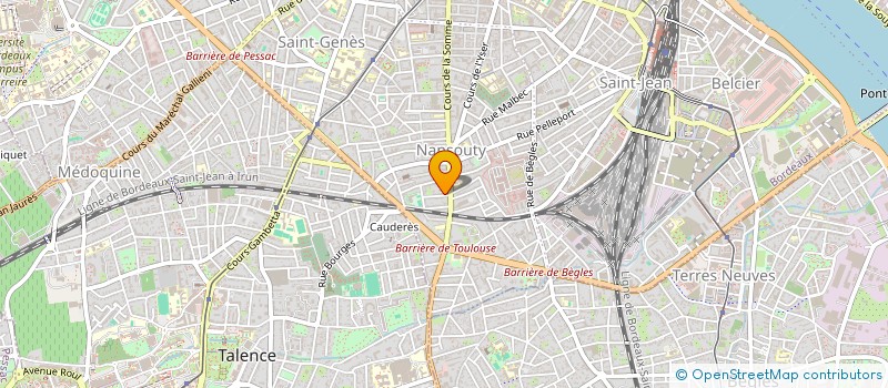 localisation de l'entreprise FUTURE LEARNING DESIGN  BORDEAUX