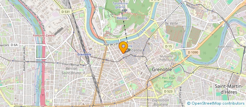 localisation de l'entreprise FUTURE LEARNING STUDIO à GRENOBLE