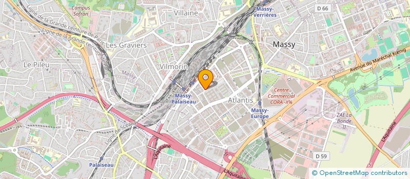 localisation de l'entreprise FUTURE TECH à MASSY