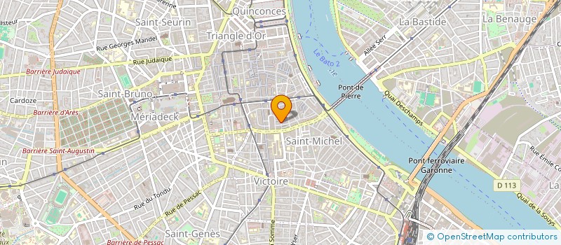 localisation de l'entreprise FUTURE VALUE  BORDEAUX