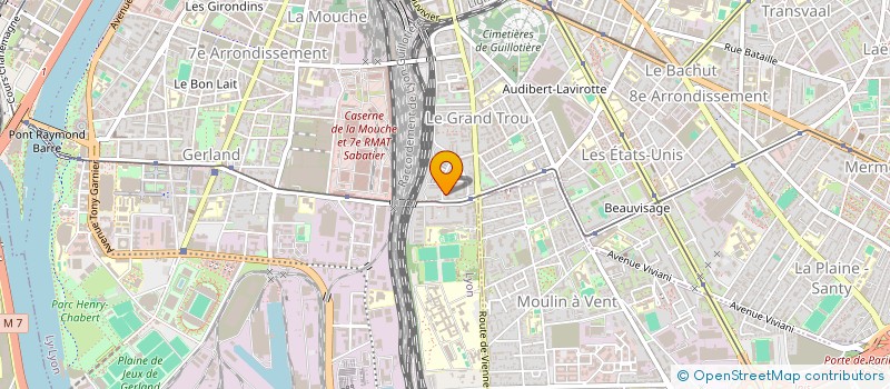 localisation de l'entreprise FUTURELEC  LYON