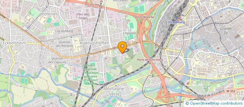 localisation de l'entreprise FUTURENOV à STRASBOURG