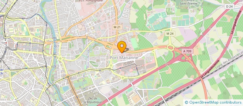 localisation de l'entreprise FUTURES ENERGIES INVESTISSEMENTS 2 à MONTPELLIER