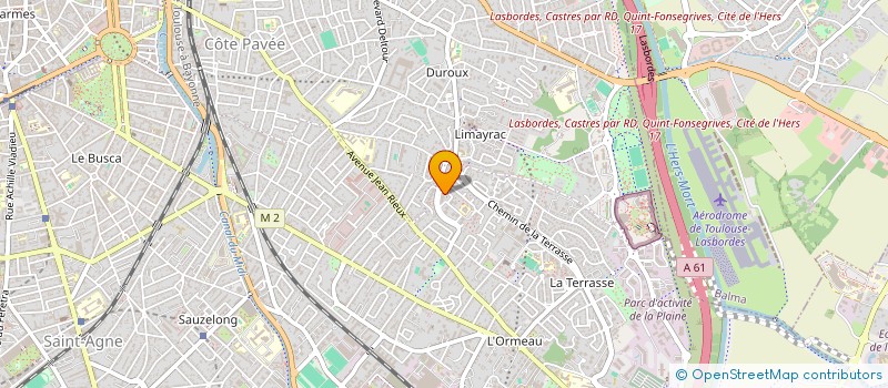 localisation de l'entreprise FUTUREXPLORE à TOULOUSE