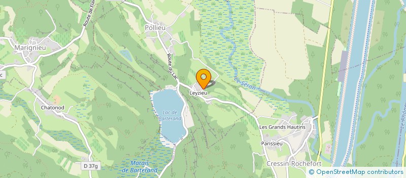 localisation de l'entreprise FUTUREYS STRATEGIE  CULOZ-BEON