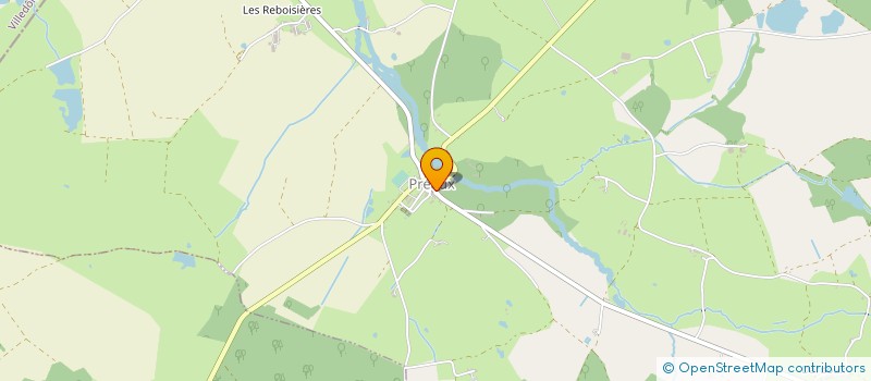 localisation de l'entreprise FUTURIMMO TROIS à PREAUX