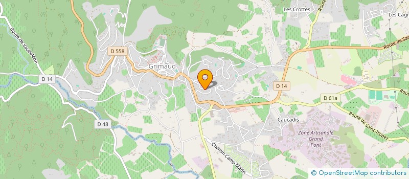 localisation de l'entreprise FUTURISSIMO à COGOLIN