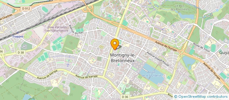 localisation de l'entreprise FUTURNA  MONTIGNY-LE-BRETONNEUX