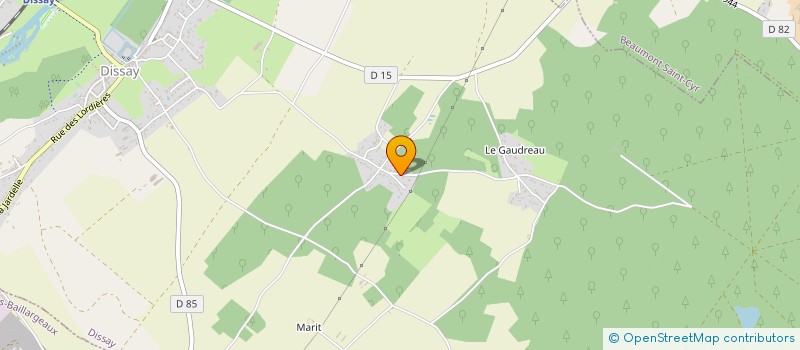 localisation de l'entreprise FUTURO VALVERT TT  JAUNAY-MARIGNY