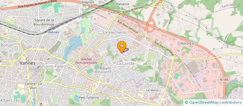 localisation de l'entreprise FUTUROC  SENE