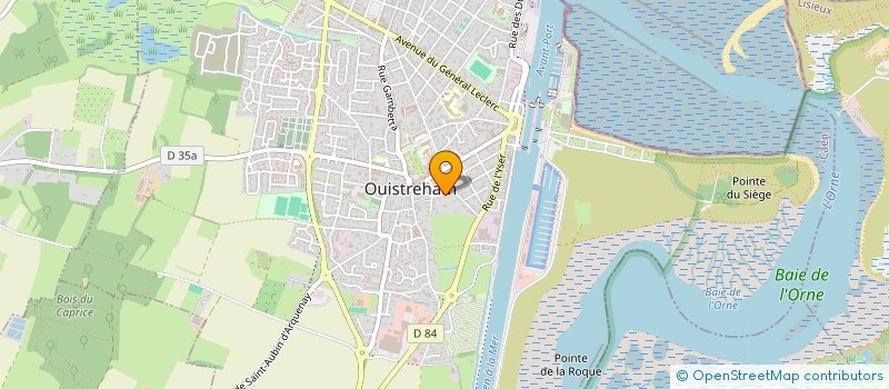 localisation de l'entreprise FUTUROPTIC à OUISTREHAM