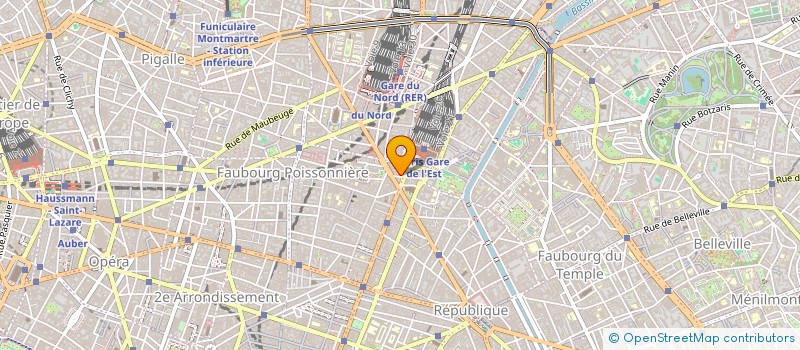 localisation de l'entreprise FUTUROSCOPE -MODE  PARIS