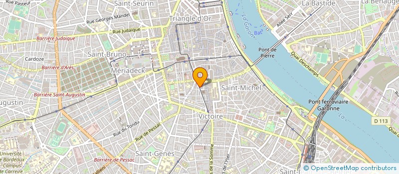localisation de l'entreprise FUTUROTEL à BORDEAUX
