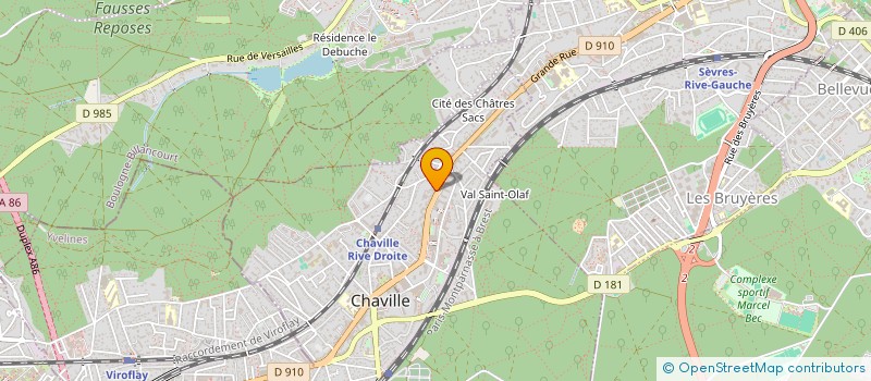 localisation de l'entreprise FUTURTECH BI à ANTONY
