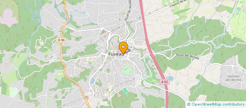 localisation de l'entreprise FUVEAU BUSINESS CLUB  FUVEAU