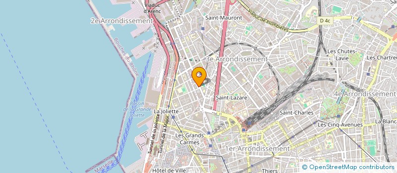 localisation de l'entreprise FUVGON  MARSEILLE 3EME