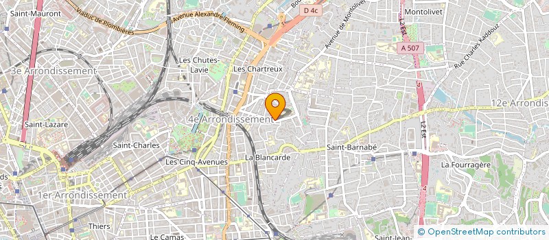 localisation de l'entreprise FUZ'ELEC à MARSEILLE