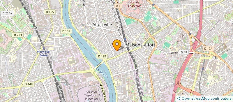 localisation de l'entreprise FUZEAU FINANCE  ALFORTVILLE