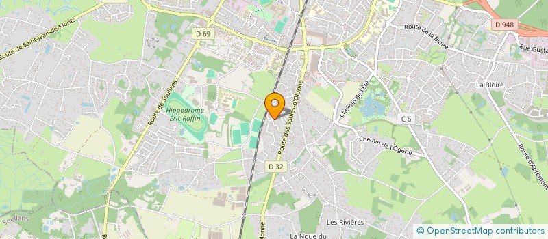 localisation de l'entreprise FUZEAU HOLDING à CHALLANS