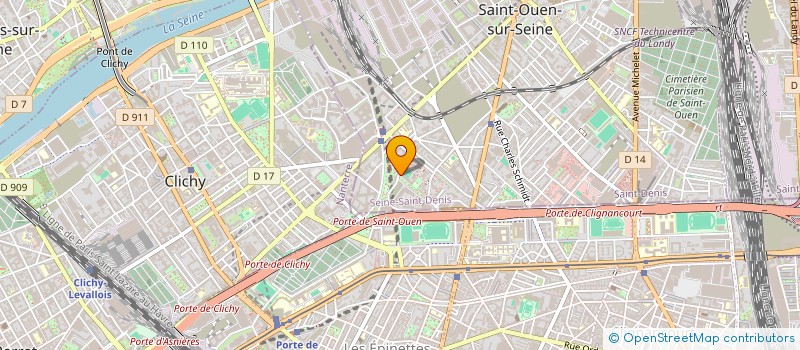 localisation de l'entreprise FUZION à SAINT-OUEN-SUR-SEINE