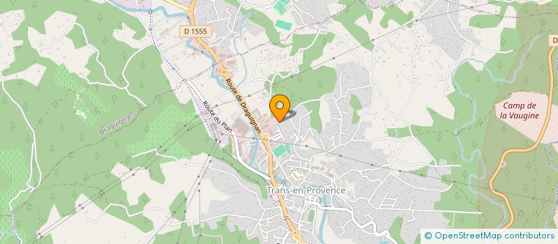 localisation de l'entreprise FUZION FIBER à TRANS-EN-PROVENCE