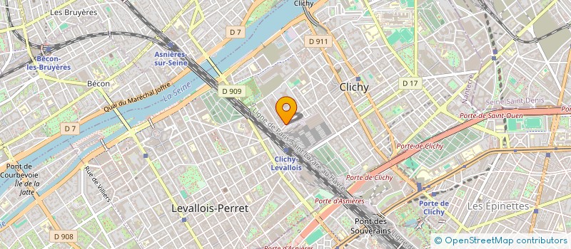 localisation de l'entreprise FUZZED REALTY à CLICHY
