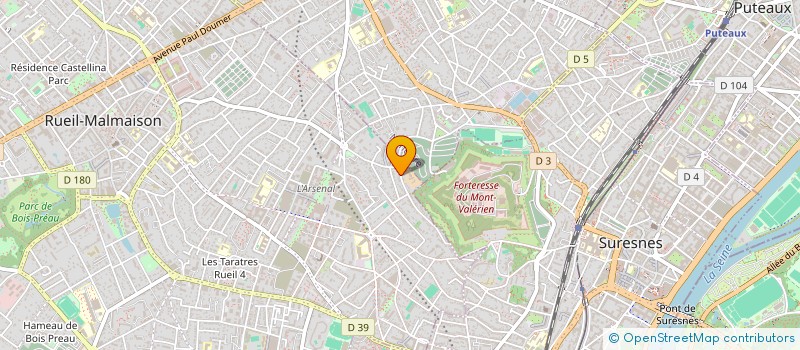 localisation de l'entreprise FUZZME à RUEIL-MALMAISON