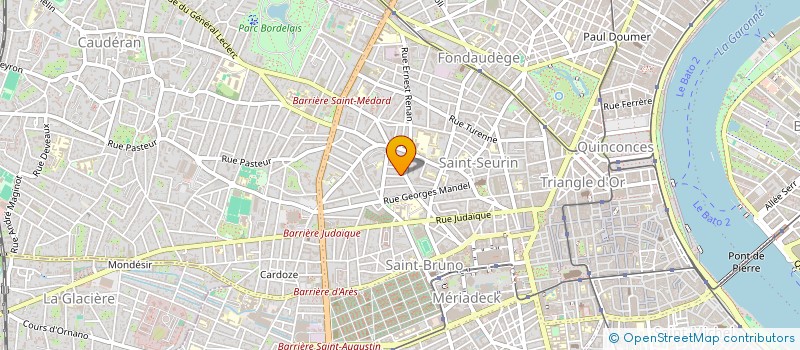 localisation de l'entreprise FV 31  BORDEAUX