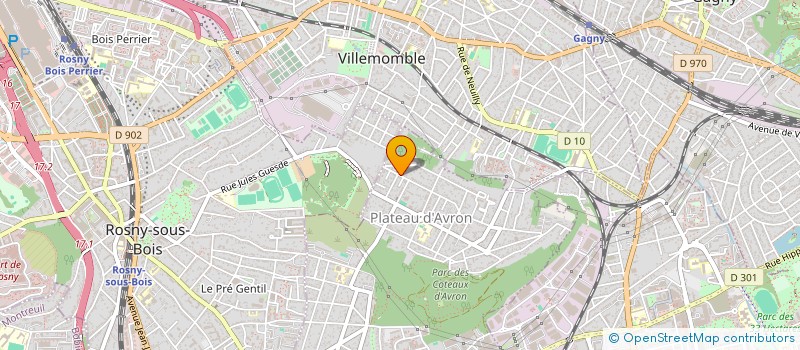 localisation de l'entreprise FV CONCEPT à NEUILLY-PLAISANCE