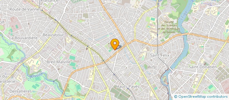 localisation de l'entreprise FV CONSEIL à NANTES