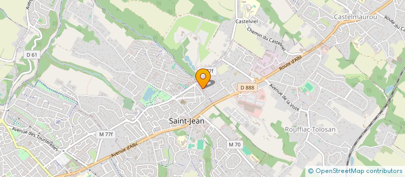 localisation de l'entreprise FV-FINANCE  ROUFFIAC-TOLOSAN
