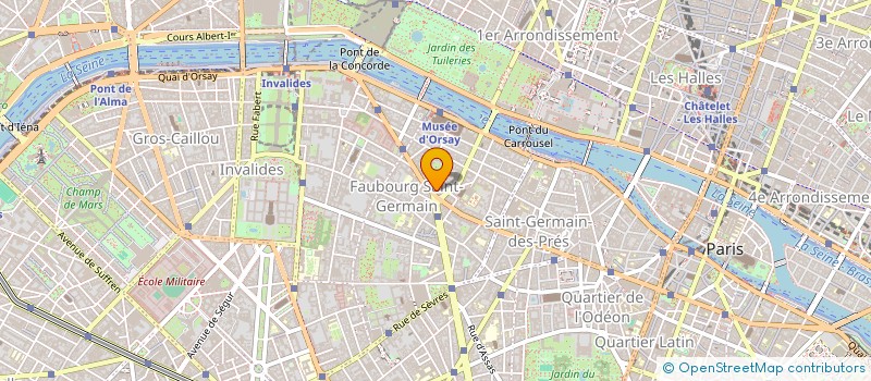 localisation de l'entreprise FV HOLDING  PARIS