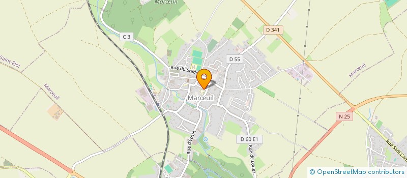 localisation de l'entreprise FV HOLDING  MARUIL