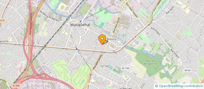 localisation de l'entreprise FV INVEST à VILLENEUVE-D'ASCQ
