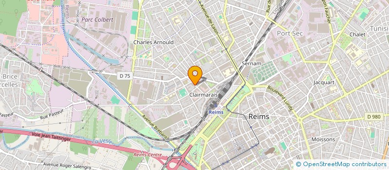 localisation de l'entreprise FV PHARMA CONSULTING à REIMS
