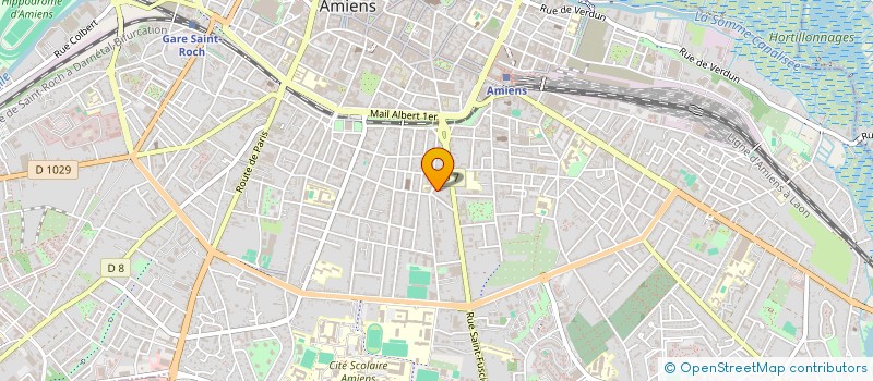 localisation de l'entreprise FV ROGER  AMIENS