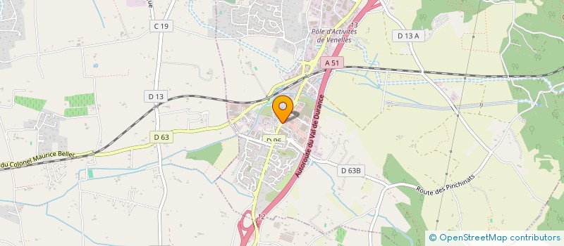 localisation de l'entreprise FV TRANS LECM  VENELLES