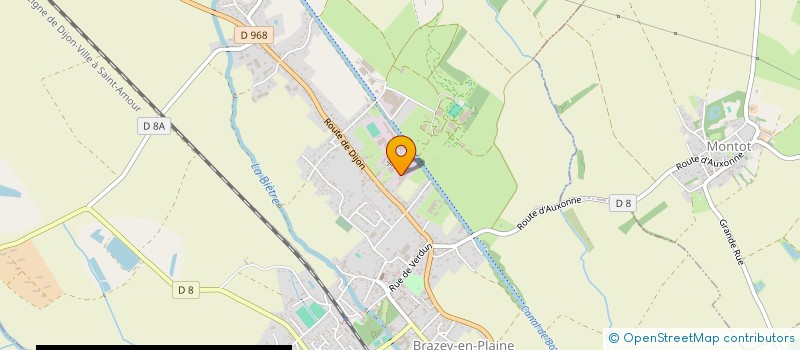 localisation de l'entreprise FV25  BRAZEY-EN-PLAINE