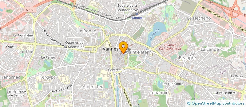 localisation de l'entreprise FV2A CONSEILS  VANNES