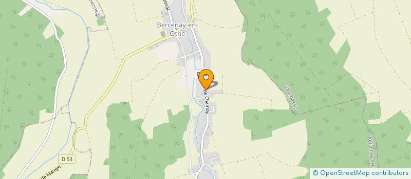 localisation de l'entreprise FV2B  BERCENAY-EN-OTHE