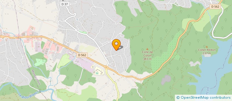 localisation de l'entreprise FVB CONSEILS à MONTAUROUX