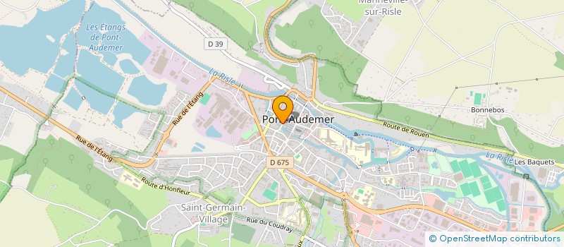 localisation de l'entreprise FVBL à PONT-AUDEMER