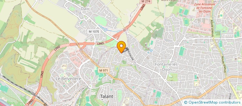 localisation de l'entreprise FVDB  TREGUNC